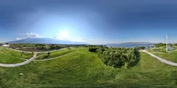 Highsky bluesky forest green grass
