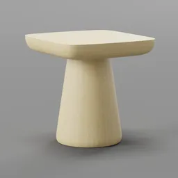 Minimal Wooden Side Table
