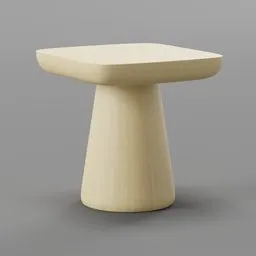 Minimal Wooden Side Table