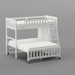 Bunk Bed with Trundle