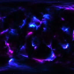 Pink and Blue Nebula HDRI