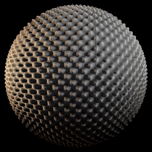 Foam Panels Egg Crate FREE tech materials BlenderKit