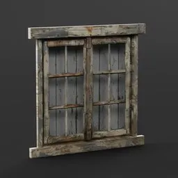 Old window - T -  33