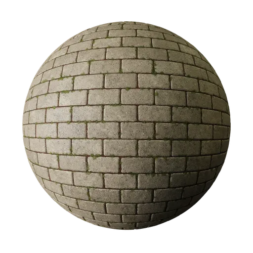Pavement with grass