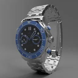 Diver 300M 44mm blue