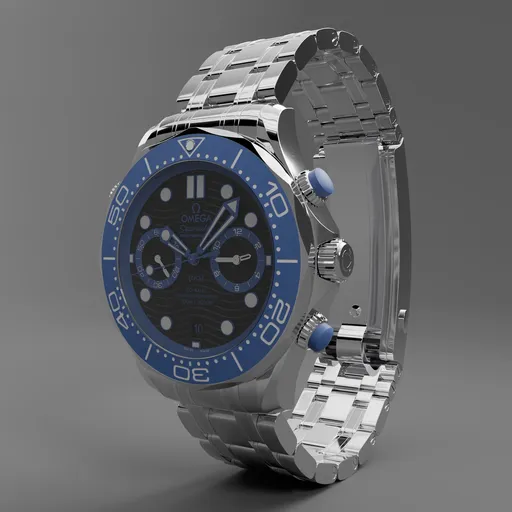 Diver 300M 44mm blue