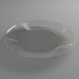 Real Glass Dish