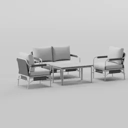 Conversation Sets with Cushions