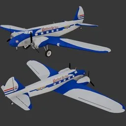 Airliner Boeing 247D