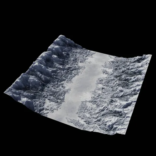 Valley topography