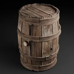 MK-Wooden barrel-007