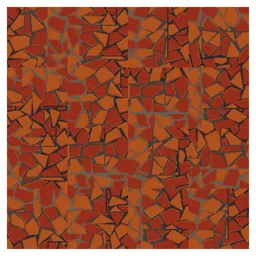 Rue Orange Carpet Tiles