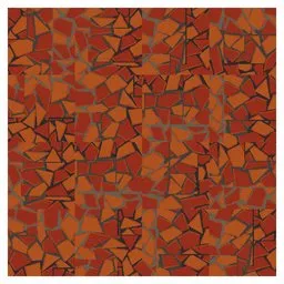 Rue Orange Carpet Tiles
