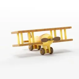Wooden Airplane Toy