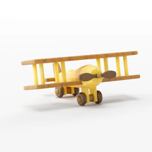 Wooden Airplane Toy