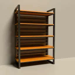 Minimal Wooden Bookshelf / Rack