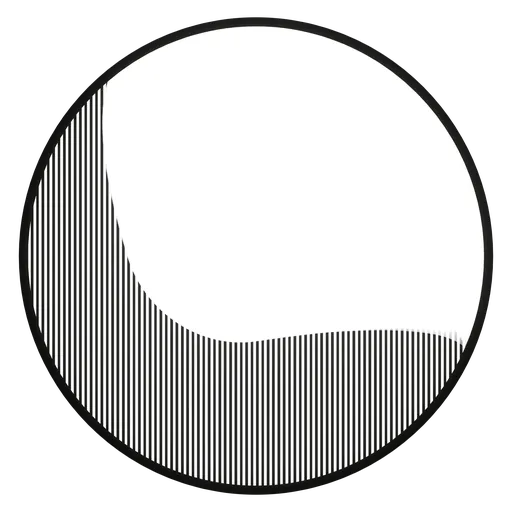 PBR Procedural Toon Hatching texture for Blender 3D with stylized artistic hand-drawn effect suitable for illustrations.