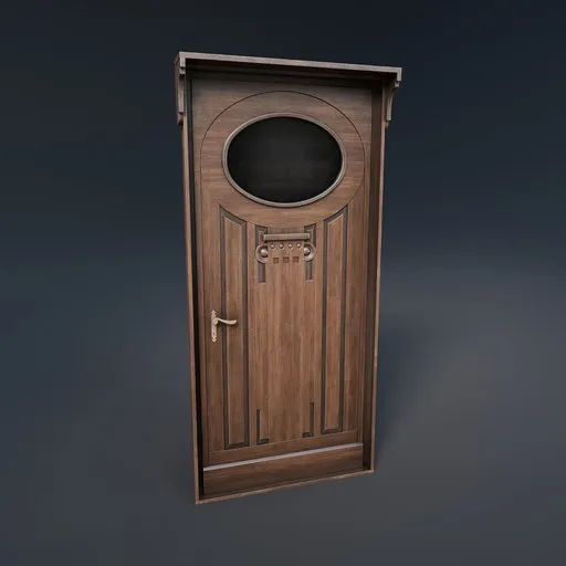 Art Nouveau Mansion Door