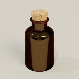 Bottle with cork