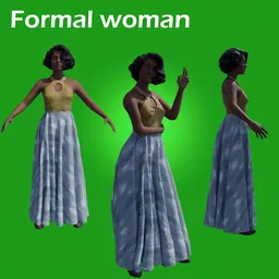 Formal woman