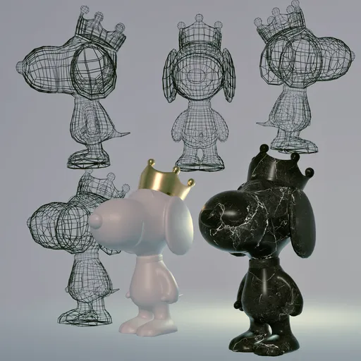 Snoopy Sculpture - LEBLON DELIENNE