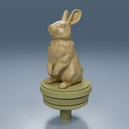 Decoration Cute Rabbit Statue