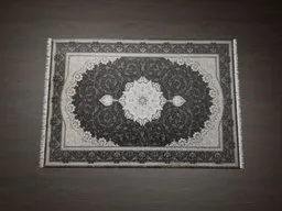 Detailed traditional patterned 3D Persian Carpet model optimized for Blender renderings.