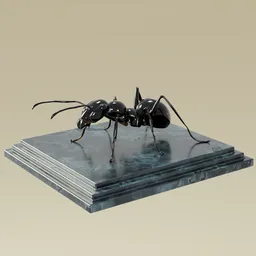 House Modeling Ant Statue