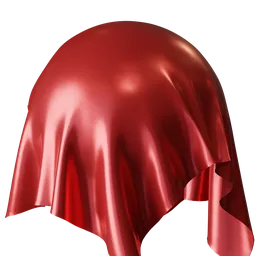 Red Satin Fabric