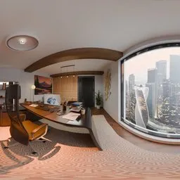 Officeroom interior 360°