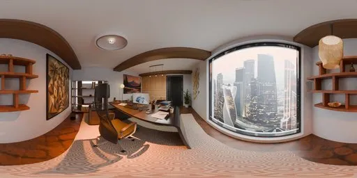 Officeroom interior 360°
