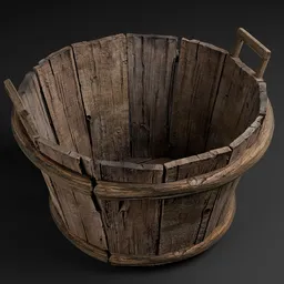 MK-Wooden barrel