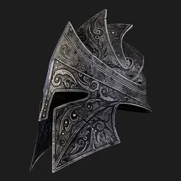 Medieval Helmet – Ornate Knight