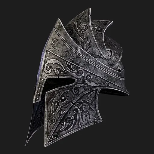 Medieval Helmet – Ornate Knight