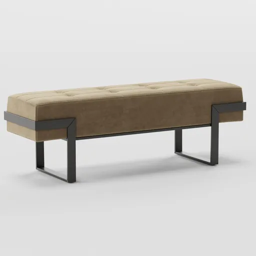 Velvet bench