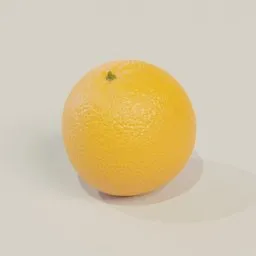 Photorealistic Fresh Orange