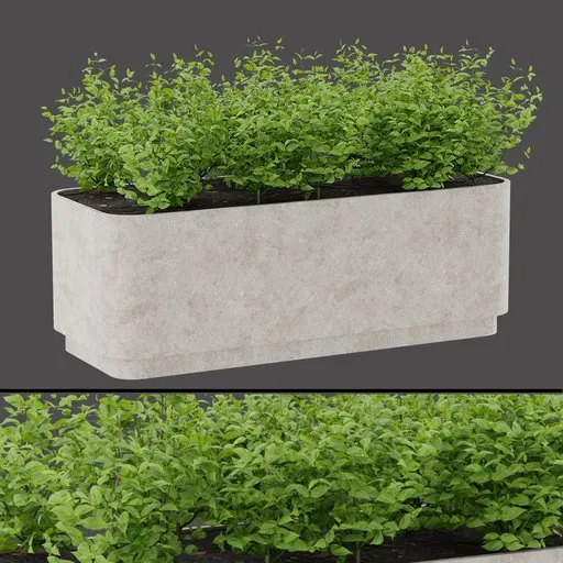 Flower Bench Planter