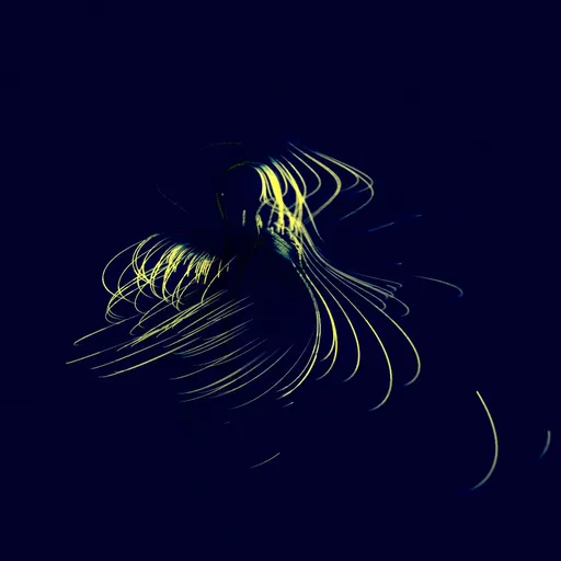 Cyber Particle Trails and Light Stream