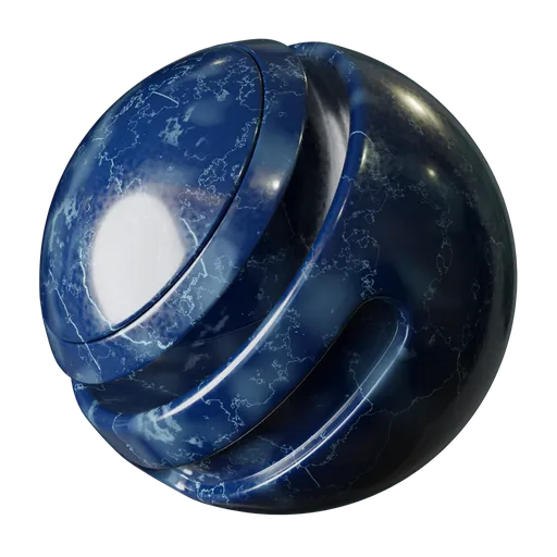 Procedural blue marble