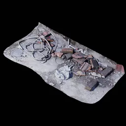 Scan Garbage pile in the corner