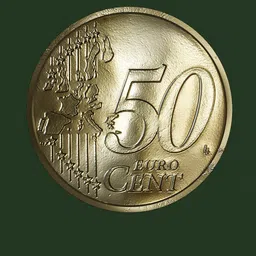 Euro Coin, 50 cent