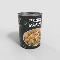 Penne Pasta Packaging Cylinder