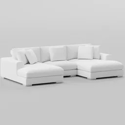 Piece Corduroy Sectional
