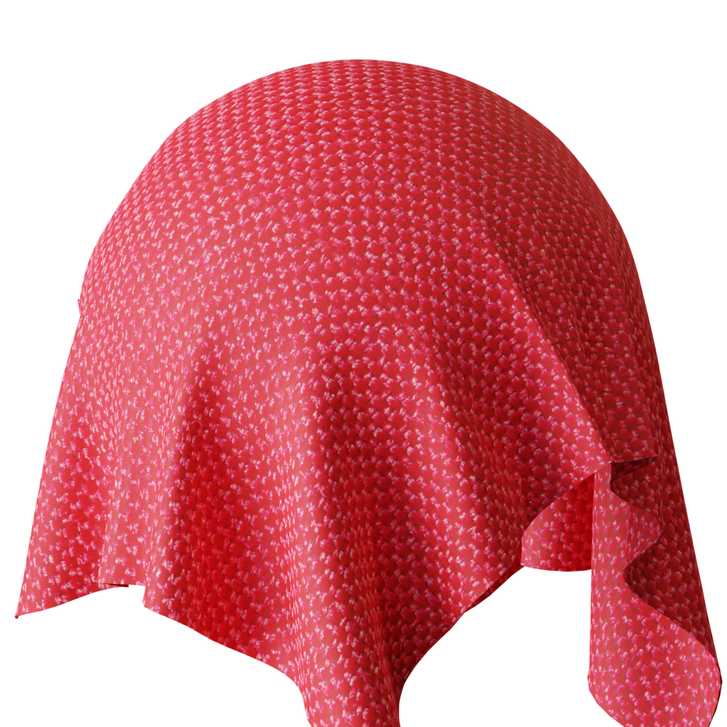 Red Fabric | FREE 3D fabric materials | BlenderKit