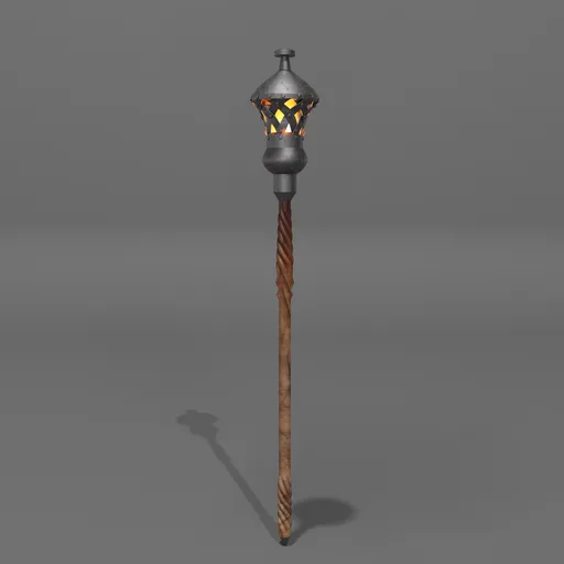 Fire Keeper Staff