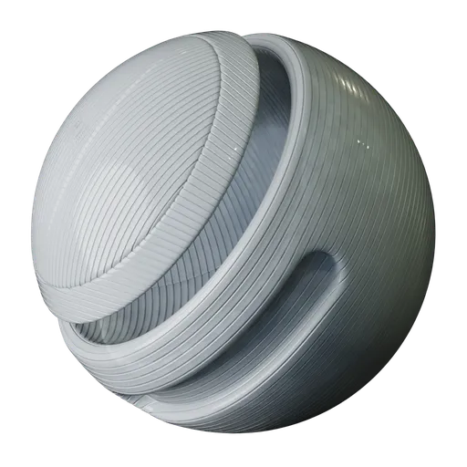 Highly detailed procedural polycarbonate plastic material for 3D modeling in Blender, with adjustable shader configurations.