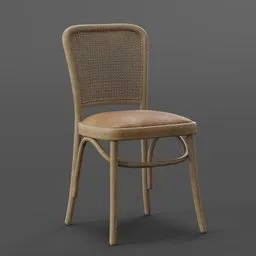Juliette Cane Dining Side Chair