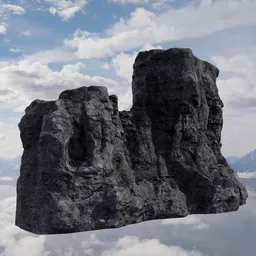 Modular Rock Cliff Asset