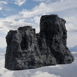 Modular Rock Cliff Asset