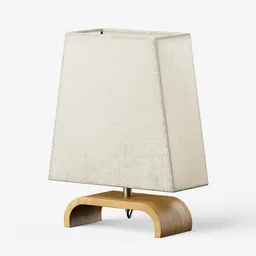 Modern Wooden Table Lamp